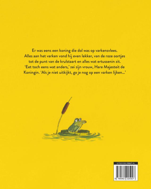 Achterkant van Koning varken