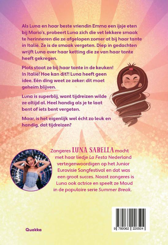 Achterkant van Luna en het mysterie van de ketting