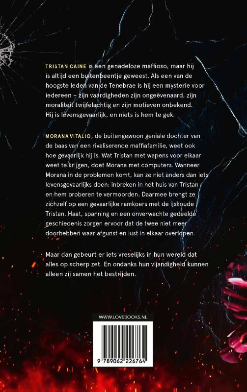 Achterkant van The predator