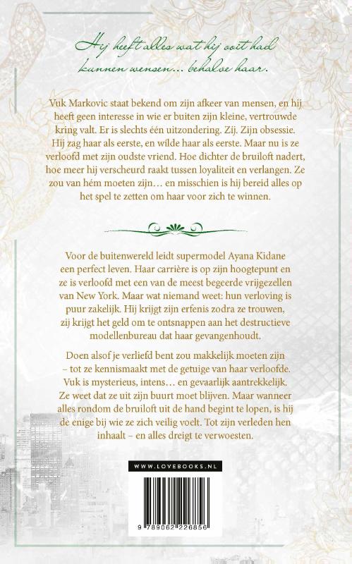 Achterkant van King of envy