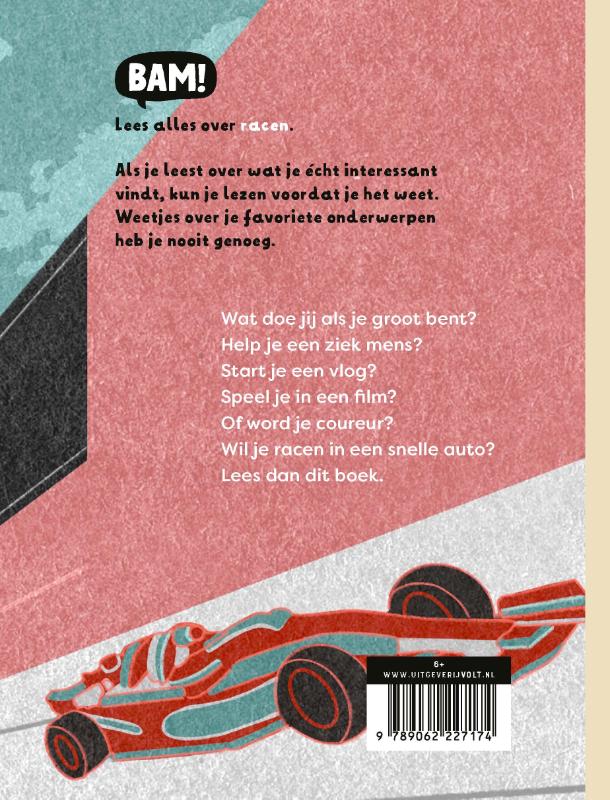 Achterkant van Ik word de snelste
