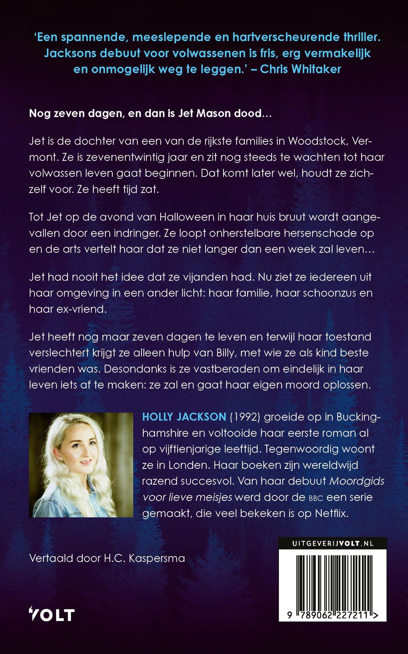 Achterkant van Nog net niet dood