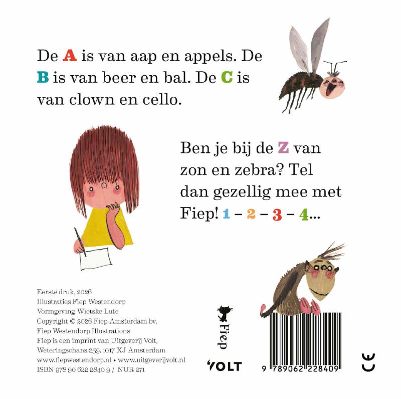 Achterkant van ABC 123