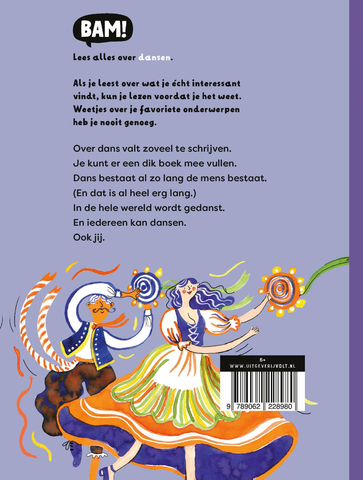 Achterkant van Dans, dans, dans!
