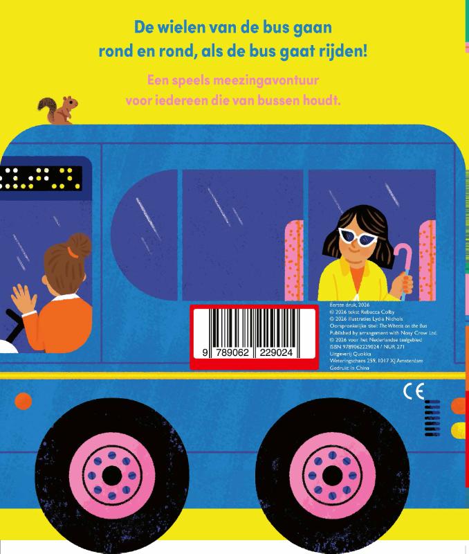 Achterkant van De wielen van de bus
