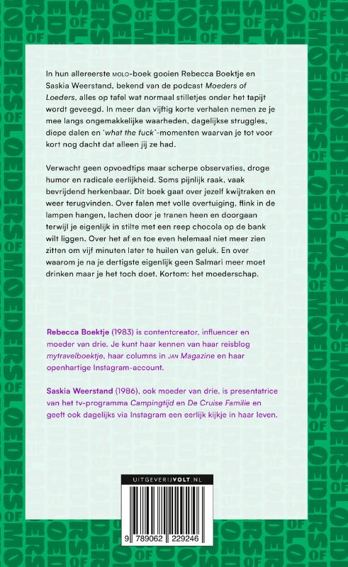 Achterkant van Moeders of loeders - ongefilterd