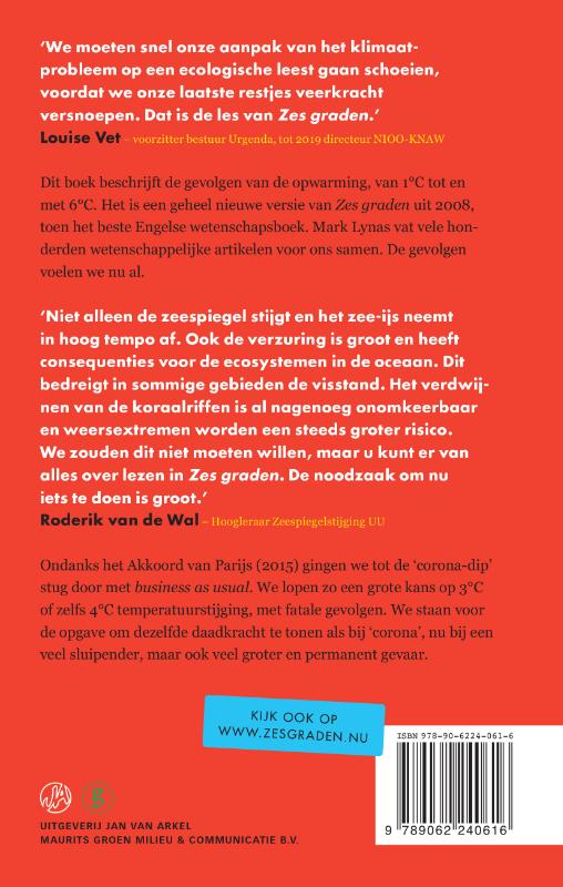 Achterkant van Zes graden