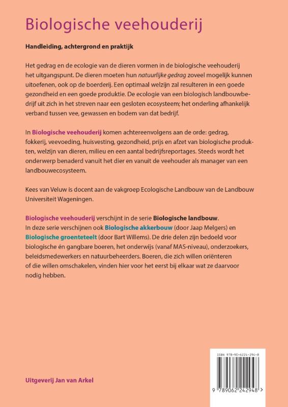 Achterkant van Biologische veehouderij
