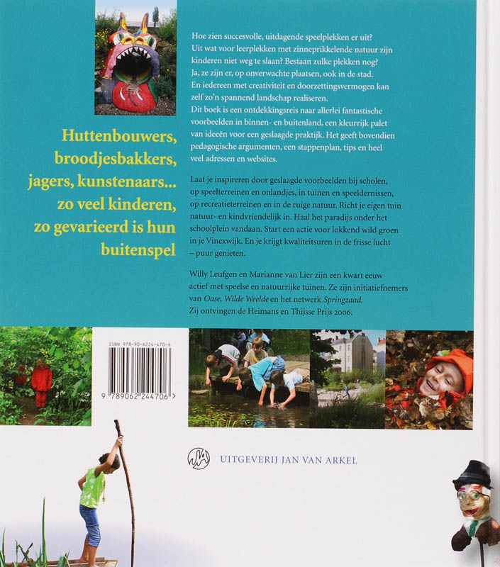 Achterkant van Vrij spel voor natuur en kinderen