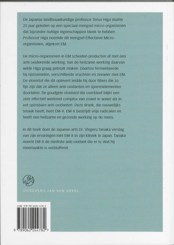 Achterkant van EM-X