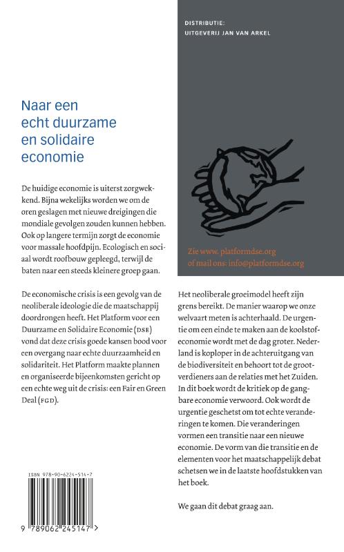 Achterkant van Duurzame en solidaire economie in Nederland