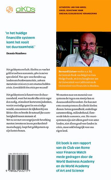 Achterkant van Van een falend geldsysteem naar een monetair ecosysteem