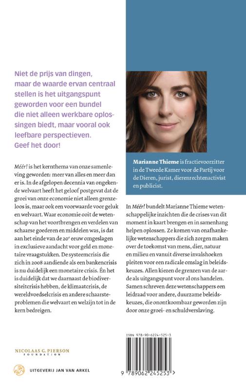 Achterkant van Meer!