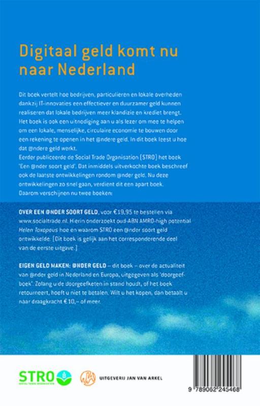 Achterkant van Eigen geld maken: @nder geld