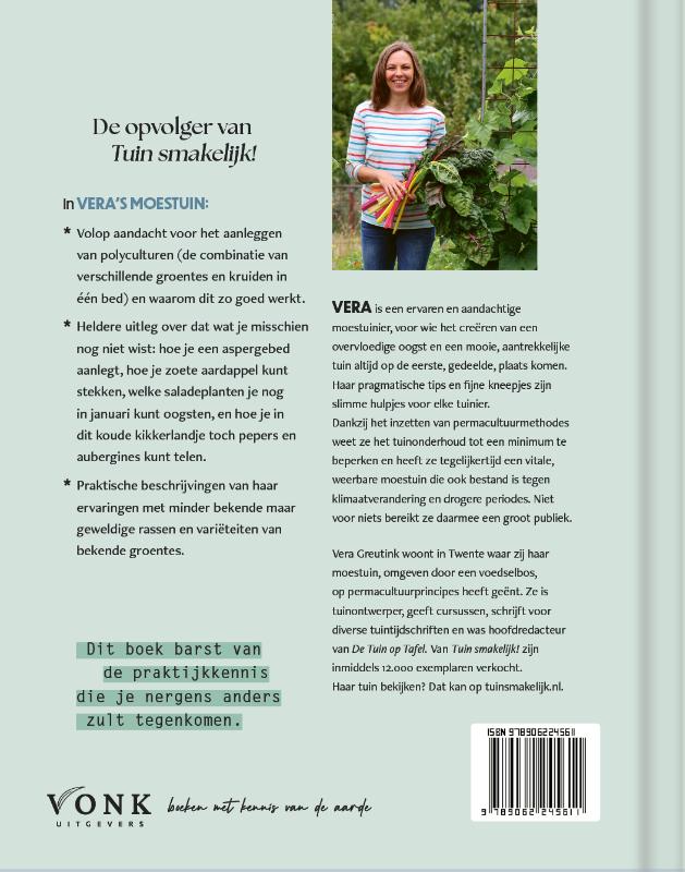 Achterkant van Vera's moestuin