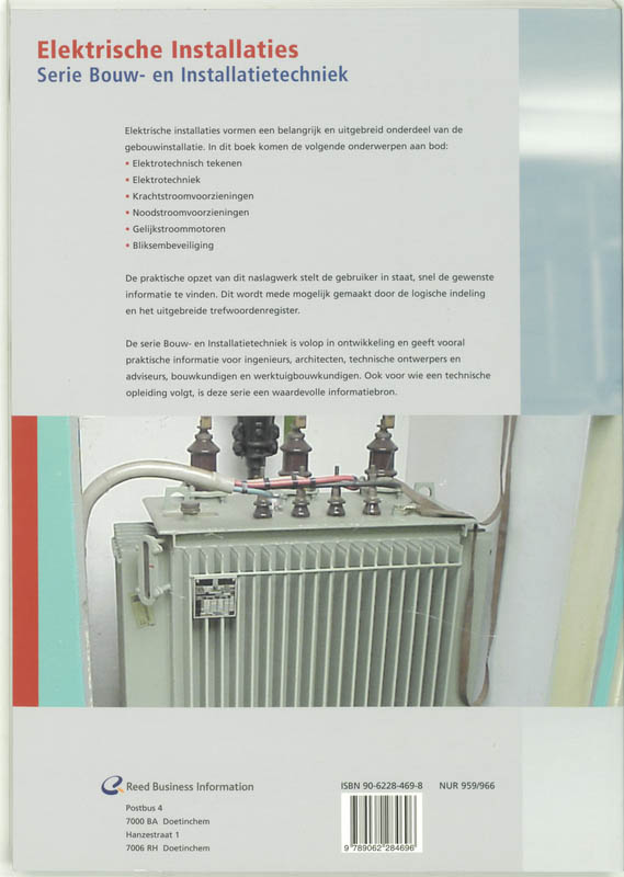 Achterkant van Elektrische installaties