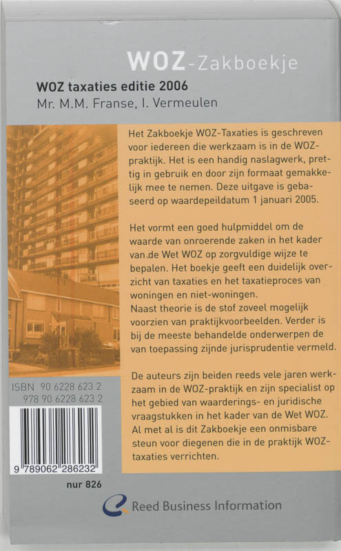 Achterkant van 2006