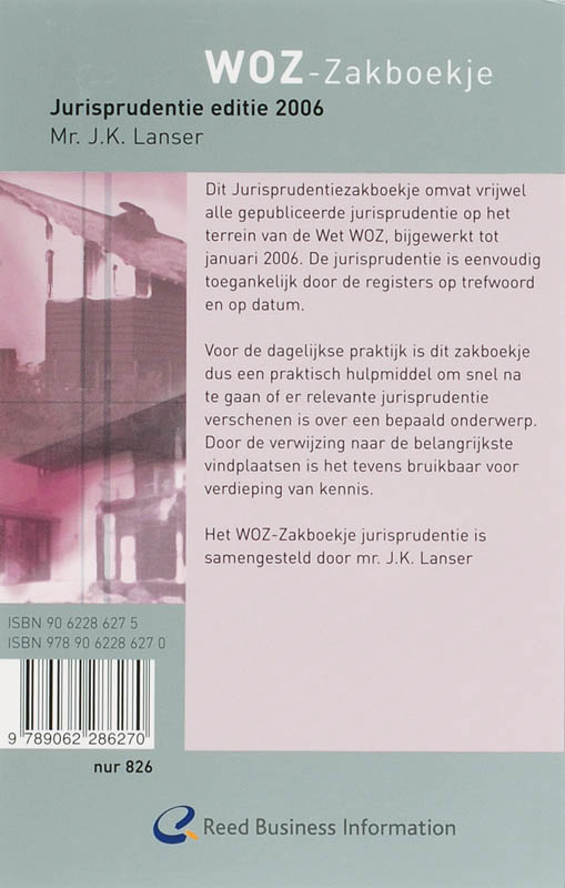 Achterkant van 2006
