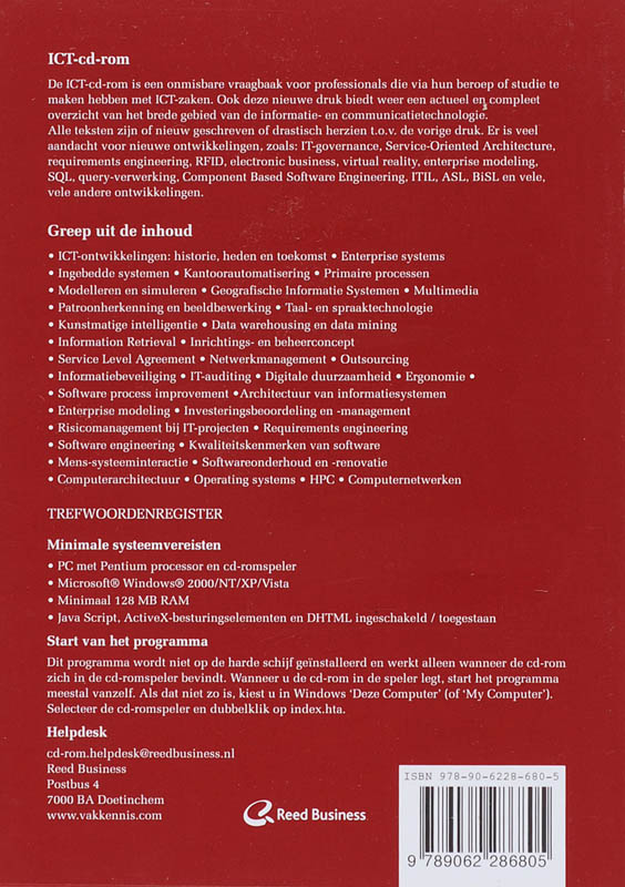 Achterkant van ICT