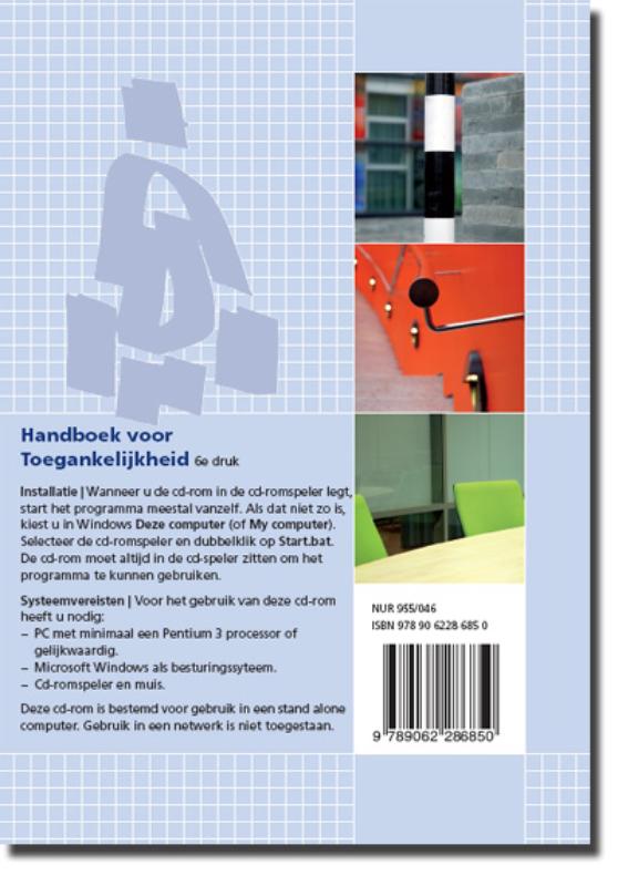 Achterkant van Handboek voor Toegankelijkheid
