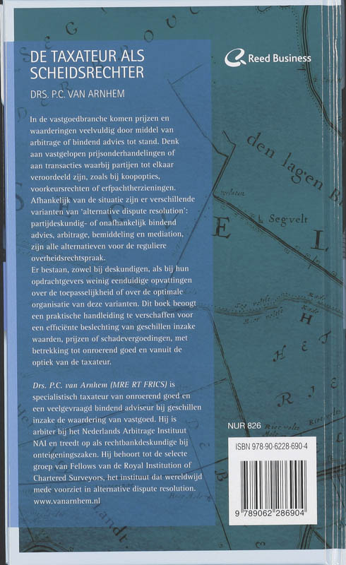 Achterkant van De taxateur als scheidsrechter