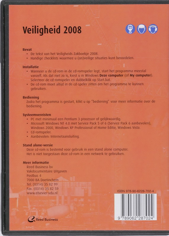 Achterkant van 2008
