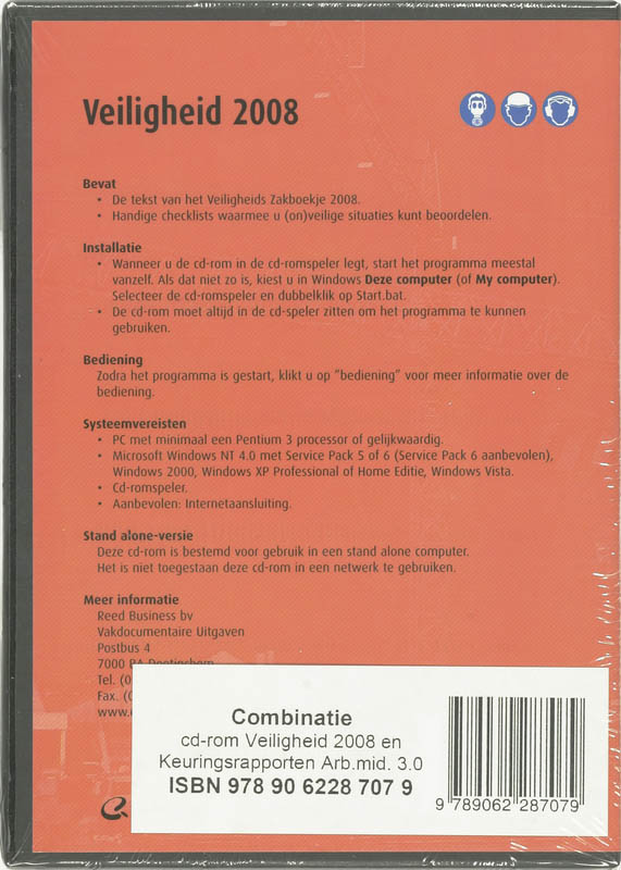 Achterkant van 2008