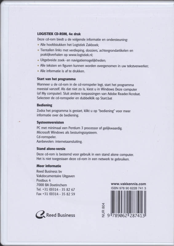 Achterkant van Logistiek