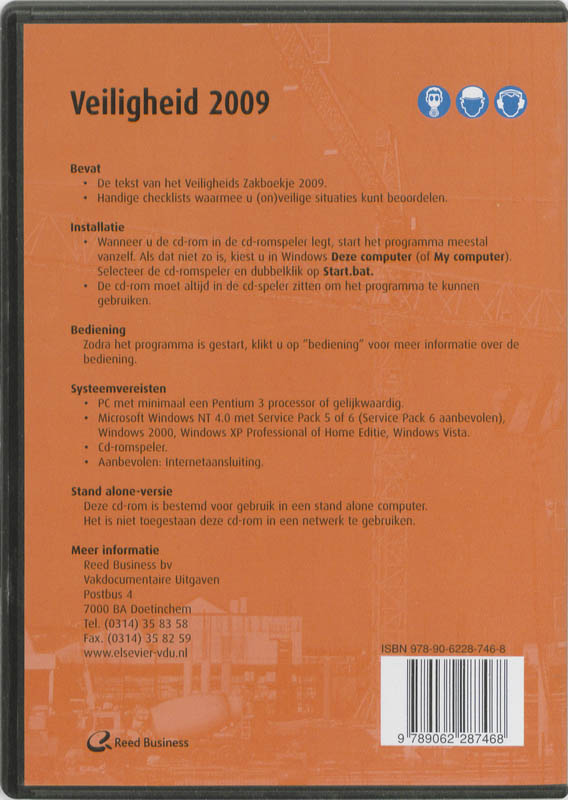 Achterkant van 2009