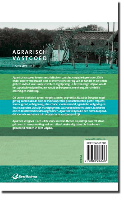 Achterkant van Agrarisch Vastgoed