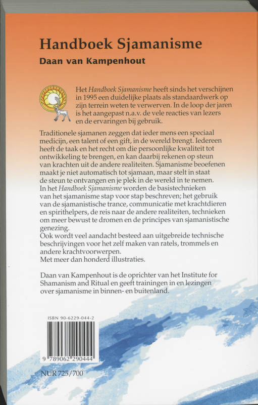 Achterkant van Handboek sjamanisme