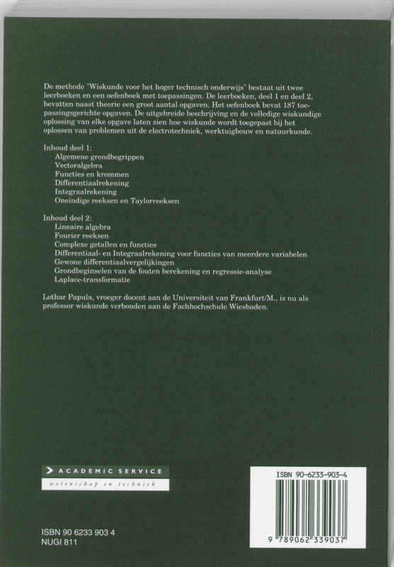Achterkant van 1