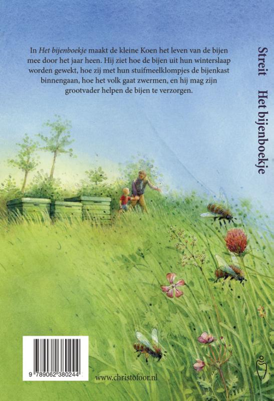 Achterkant van Het bijenboekje