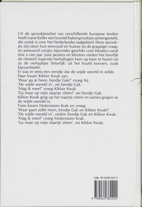 Achterkant van Bakersprookjes