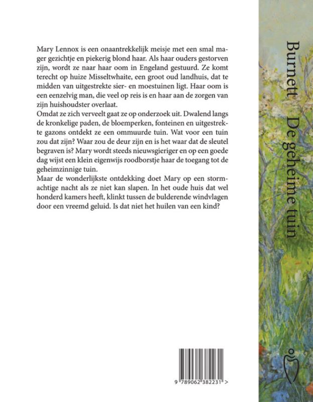 Achterkant van De geheime tuin