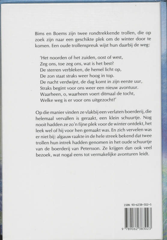 Achterkant van Bims en Boems