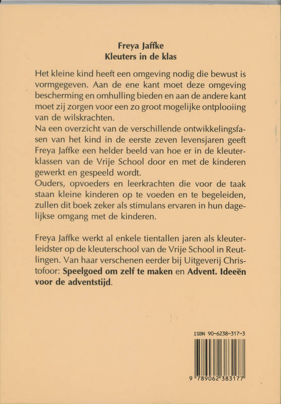 Achterkant van Kleuters in de klas