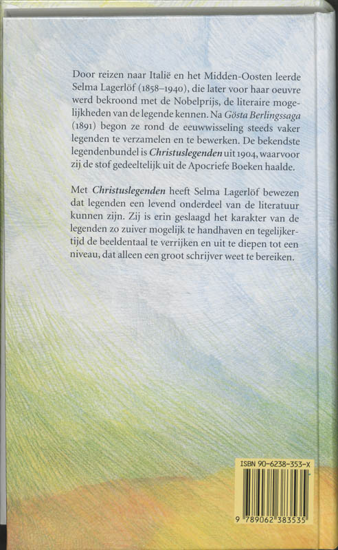 Achterkant van Christuslegenden
