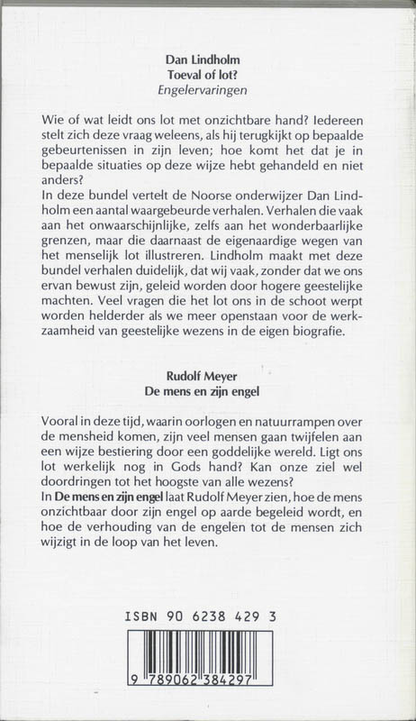 Achterkant van Toeval of lot?
