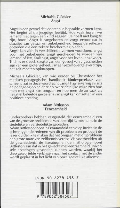 Achterkant van Angst