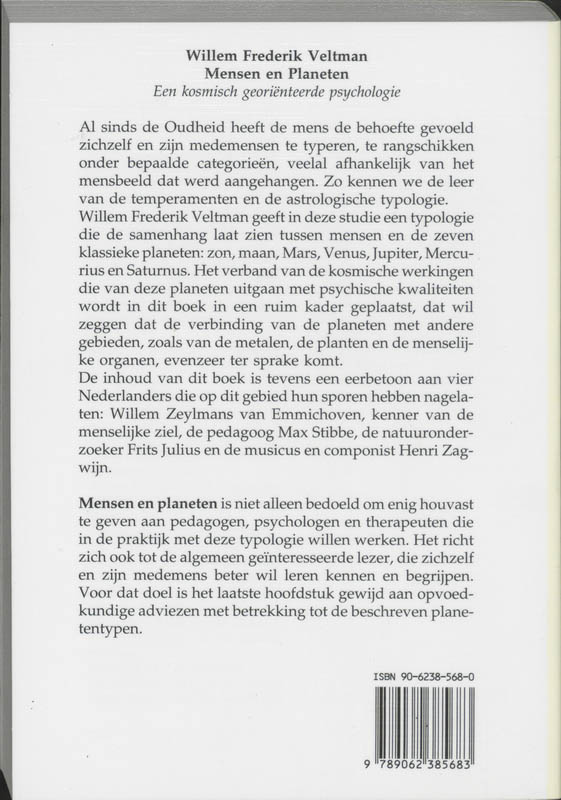 Achterkant van Mensen en planeten
