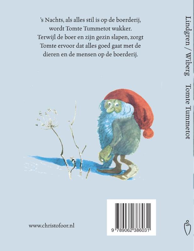 Achterkant van Tomte Tummetot