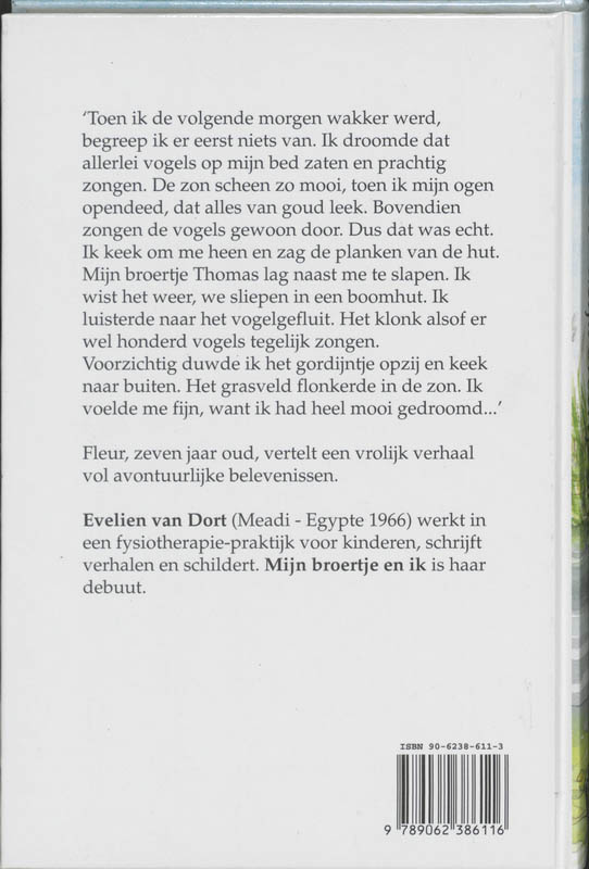 Achterkant van Mijn broertje en ik