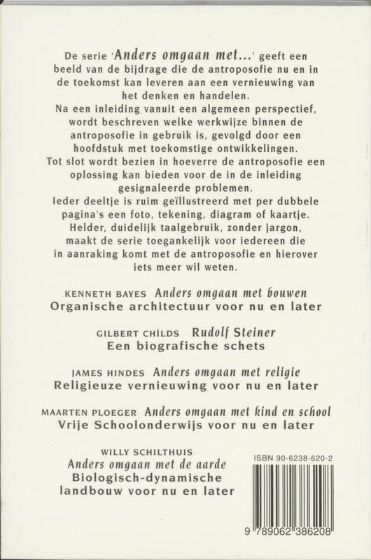Achterkant van Rudolf Steiner