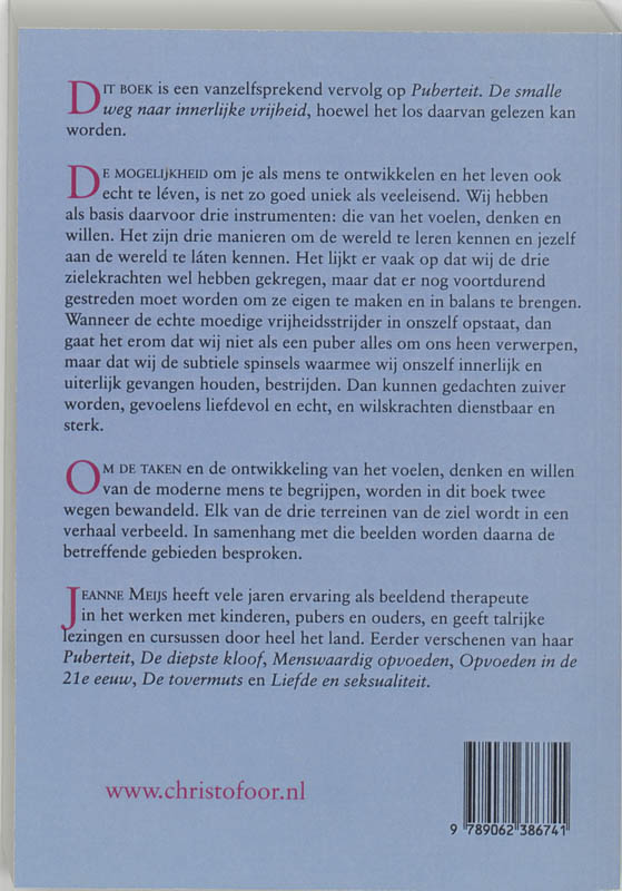 Achterkant van De puberteit voorbij