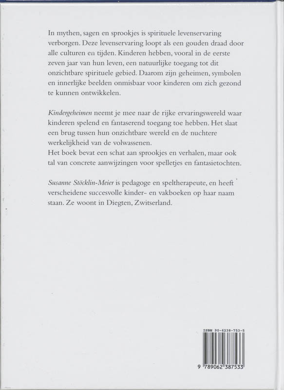 Achterkant van Kindergeheimen