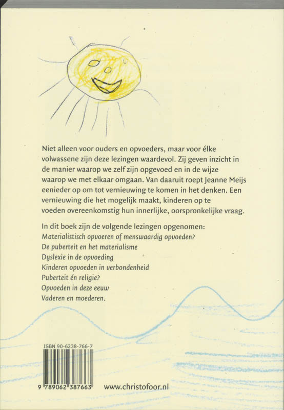 Achterkant van Menswaardig opvoeden