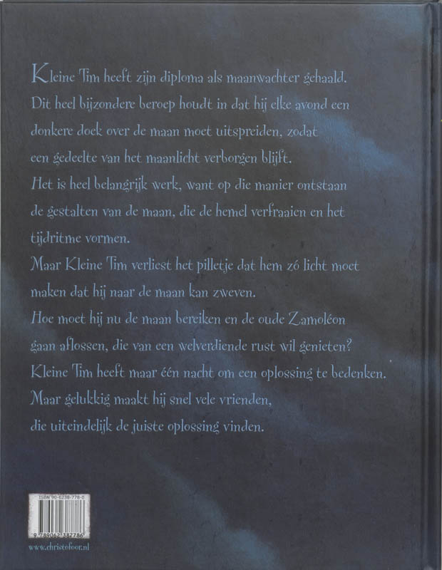 Achterkant van De maanwachter