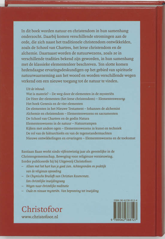 Achterkant van De Heer der elementen