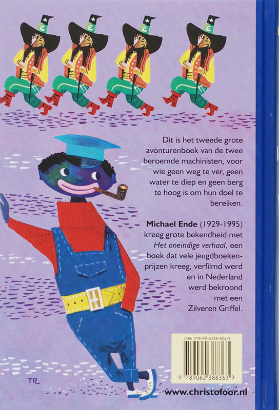 Achterkant van Jim Knoop en de wilde 13